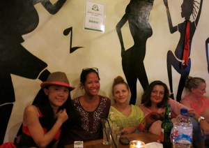 Evana, me, Katka and Mada